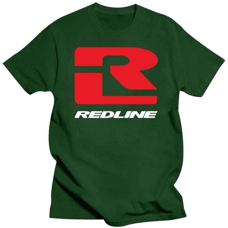 Zomer Harajuku Custom T-shirt Zwaargewicht Informeel Nieuwe Aankomst Vintage REDLINE T-shirt Stijl BMX Fiets Mannen Sportkleding