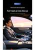 Solar-Powered Rotating Car Air Freshener & Perfume Ornament - Long-Lasting Odor Removal