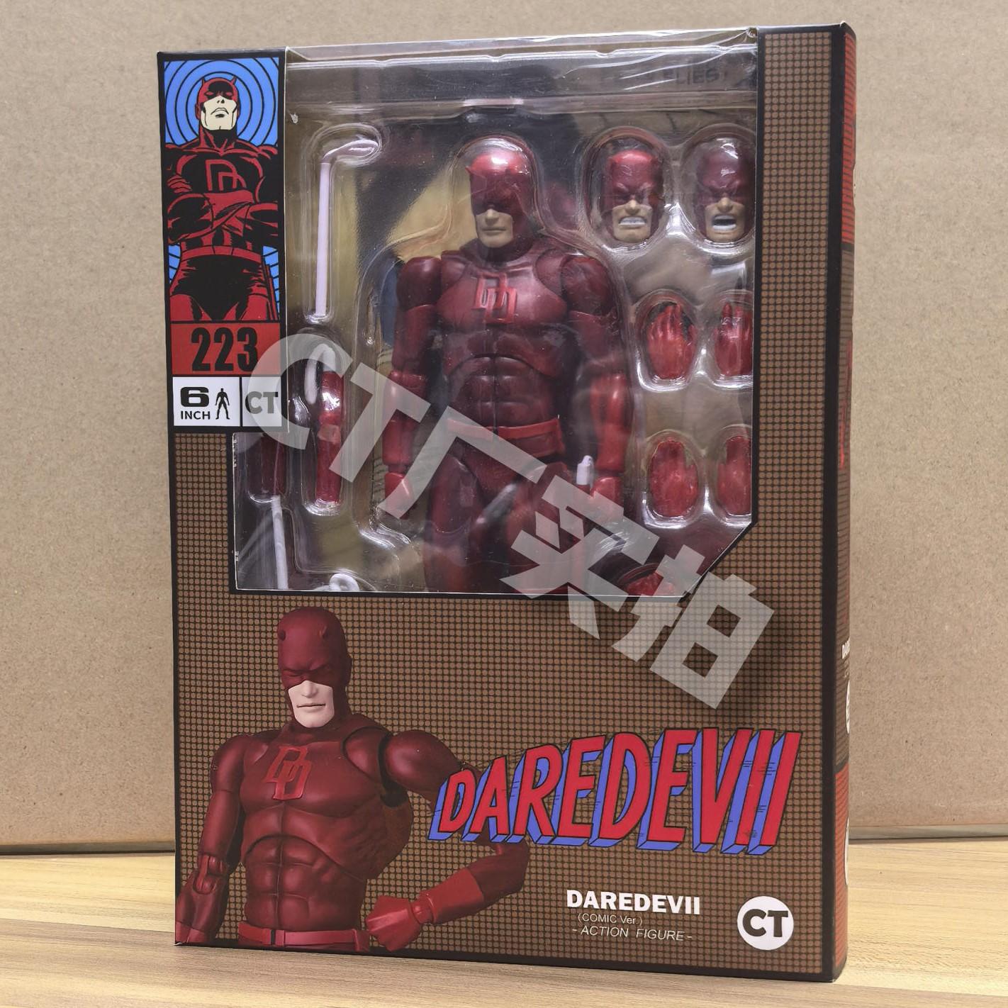 

Ct Toys Mafex 223 Фигурка Сорвиголовы Версия из комиксов Shf Аниме Экшн-фигурка Фигурка Статуя Модель Индивидуальные игрушки Для мальчиков Рождественские подарки New-CT Factory