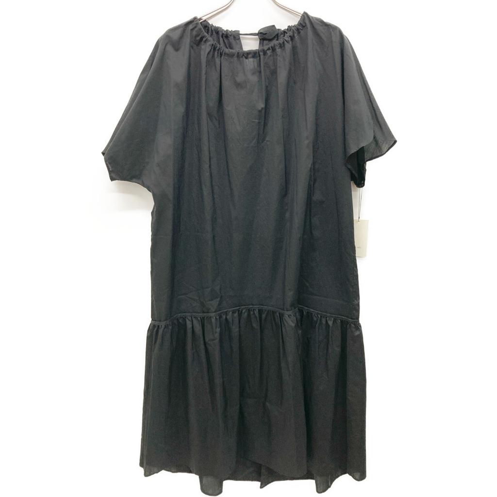 DES PRES Black Cotton Silk Type Lighter Teardrop Gyaza Dress dress 36 blackUsed