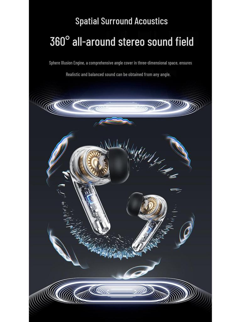 Verwenden Sie Wei Bluetooth-Kopfhörer: Langlebig, Kabellos, Geräuschunterdrückend mit Stereoklang und 6 Mikrofonen für Sport und Gaming.