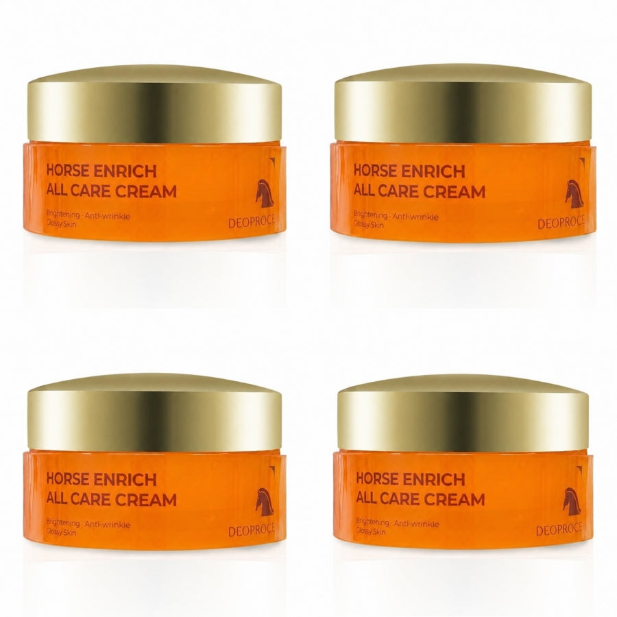 Deoproce Horse Enrich All Care Cream 100g*1Pc/2Pcs/4Pcs