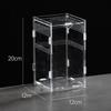 Anti-Escape Reptile Habitat Clear Spider Feeding Case Durable Lizard Breeding Box  for Chameleon