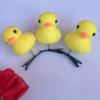 1Pcs Little Yellow Duck Hairpin Cute Spring Hair Accessories Girls Children Kawaii Hairpins Decoration Funny Christmas Gifts
