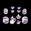 Tableware Doll House Cup Model Set Kettle Miniature Porcelain Tea Cup Set  Doll House Accessories