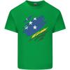 Torn Solomon Islands Flag Day Football Unisexs Light Cotton TShirt