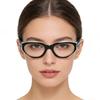 Fashion Ladies Reading Glasses Personality Decorative Frame Transparent Reading Computer Eyeglasses for Woman