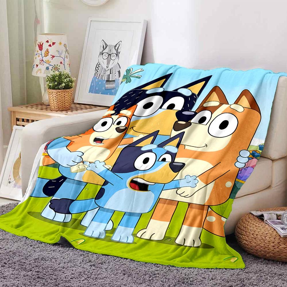 1 Stück B-Blucy Decke, Geschenk, für Männer und Frauen, Weiche Decke, Gut für Schlafsofa Couch Reisen, Leichte Flanelldecke