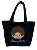 Atelier Momo Momo Monchhichi Canvas Mini Tote Lunchtime Sagara & Bag, Sub-Bag, One-Mile Design, Embroidery, MZ44047-52