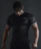 PHERMENON Muscle Fit Quick-Dry Uniform Short Sleeve - Black
