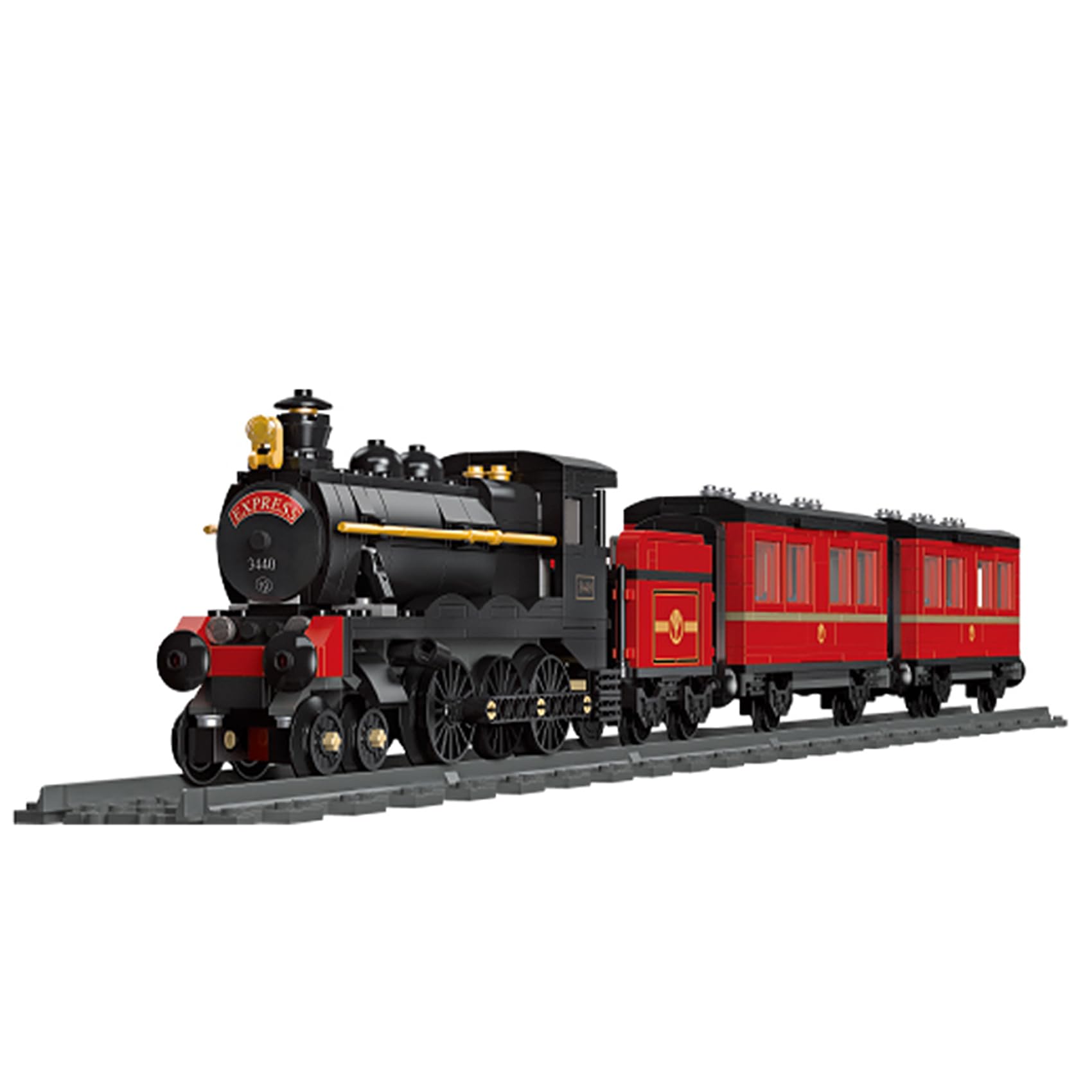 

Oichy Набор блоков Паровоз Игрушечный транспорт Автомобильный набор Пластиковая модель Совместимый DIY Крафт Сборка Убийца времени STEM Обучающая игрушка для детей и взрослых