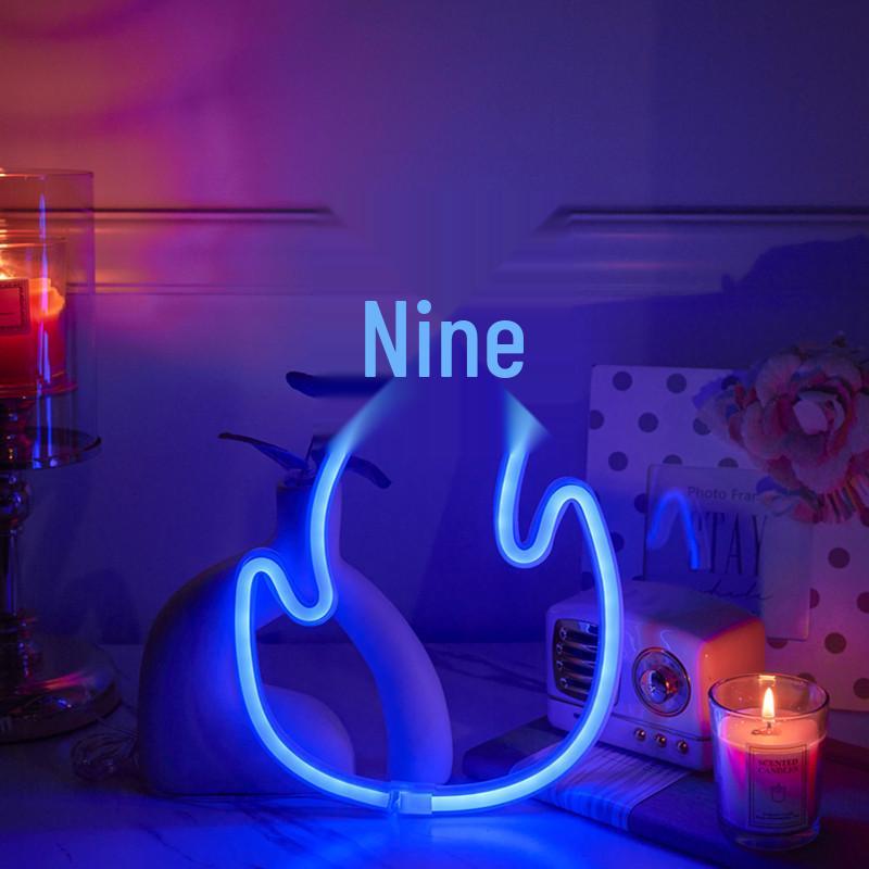 LED Neon Atmosphere Lights for E-sports Room & Broadcast Background Decor