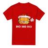 Garfield Ho Ho Ho T-Shirt S-3XL, Red