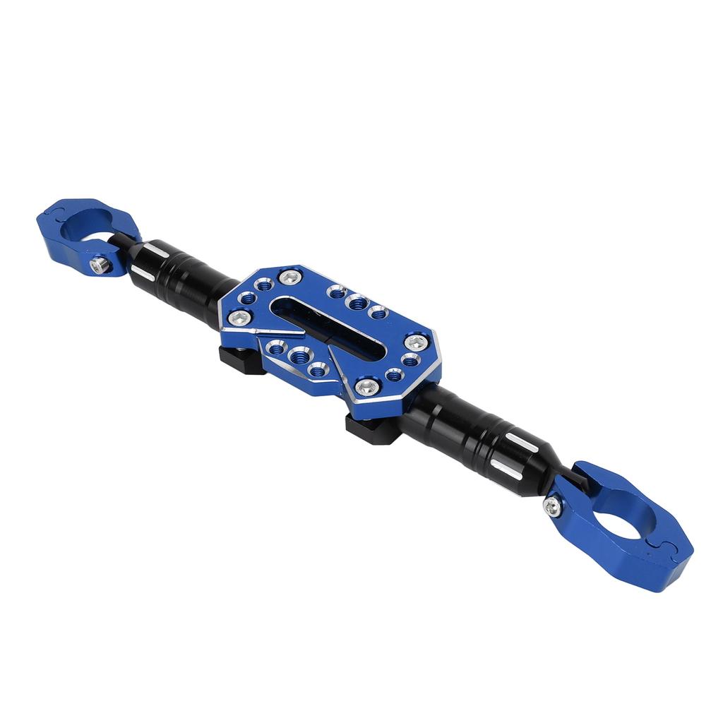 Motorcycle Multi Function Extension Rod CNC Technology Stable Easy Installation Handlebar Pressure Extension RodBlue