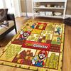 Super Mario Puzzle Digital Printed Carpet, Home Decor Movie Mat, Bedroom Floor Rug, Living Mat -HYQ94