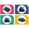 2/4/6/8 Channel Dc Toggle Switch Power Distribution Module Spring Connection With Fuse & Led Indicator Per Channel