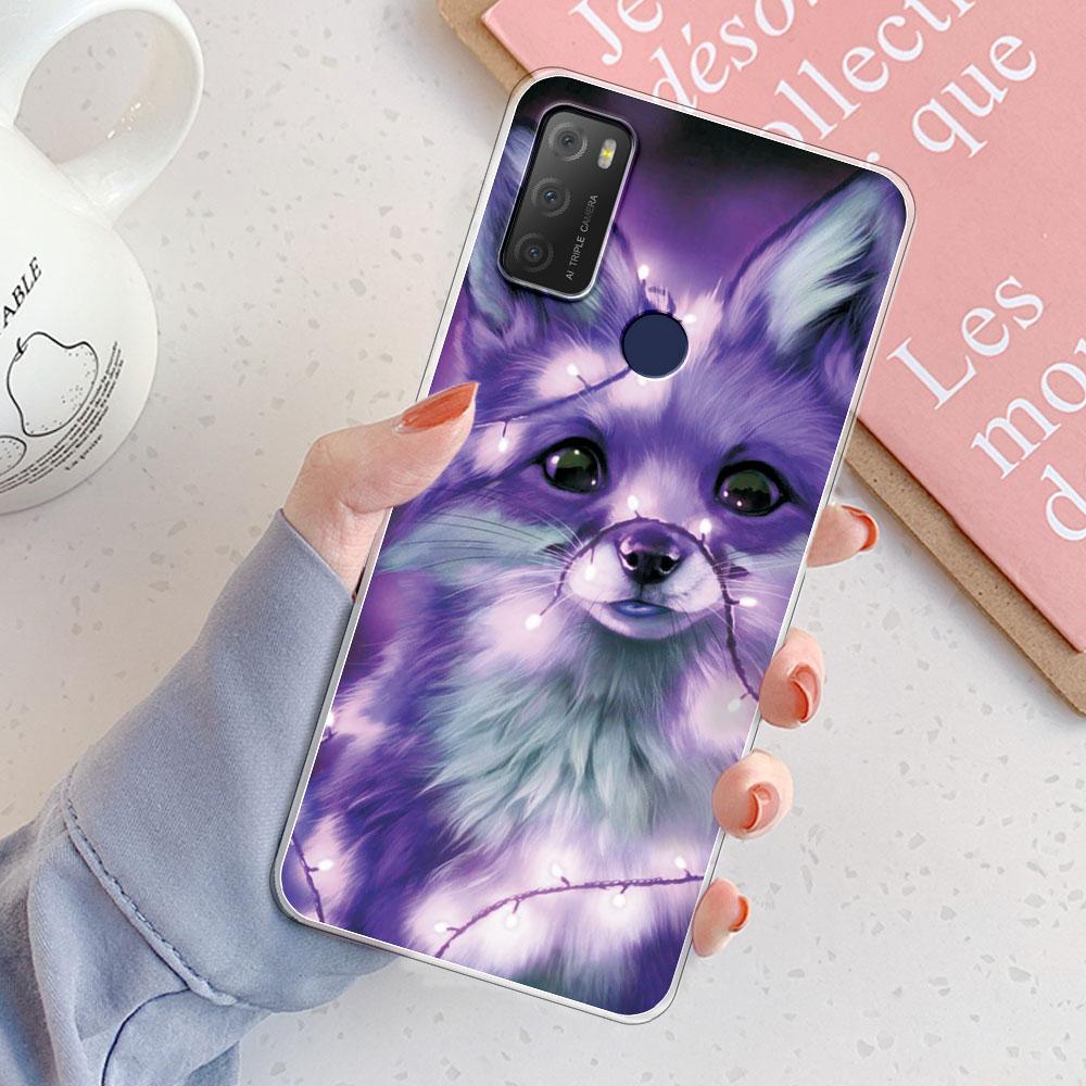 For TCL 20E Case For TCL 20Y Shell Shockproof Cover Clear Protect Soft Silicone Fashion Phone Cases For TCL 20Y 20E Coque Funda