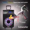 GAV K92 10-inch Outdoor Portable Bluetooth Trolley Speaker with Mic CN Plug (adapter Included)