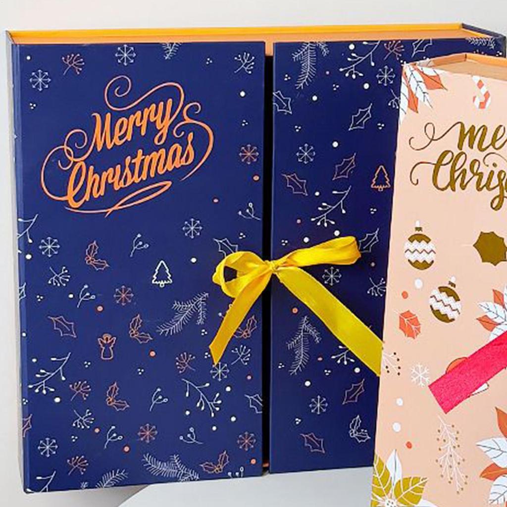 Countdown Box To Fill 24-Day Empty Countdown Box To Fill Winter Holiday Folding Container Different Shape For Chocolate Nougat