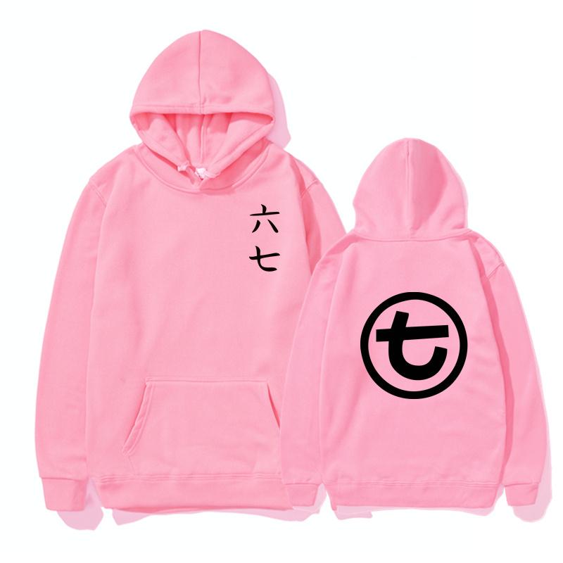 Japán Anime Pulóver Scissor Seven Szimbólumok Killer Seven Kapucnis Pulóver Streetwear Kapucnis Pulóverek Alkalmi Kapucnis Pulóverek Férfi Ruházat