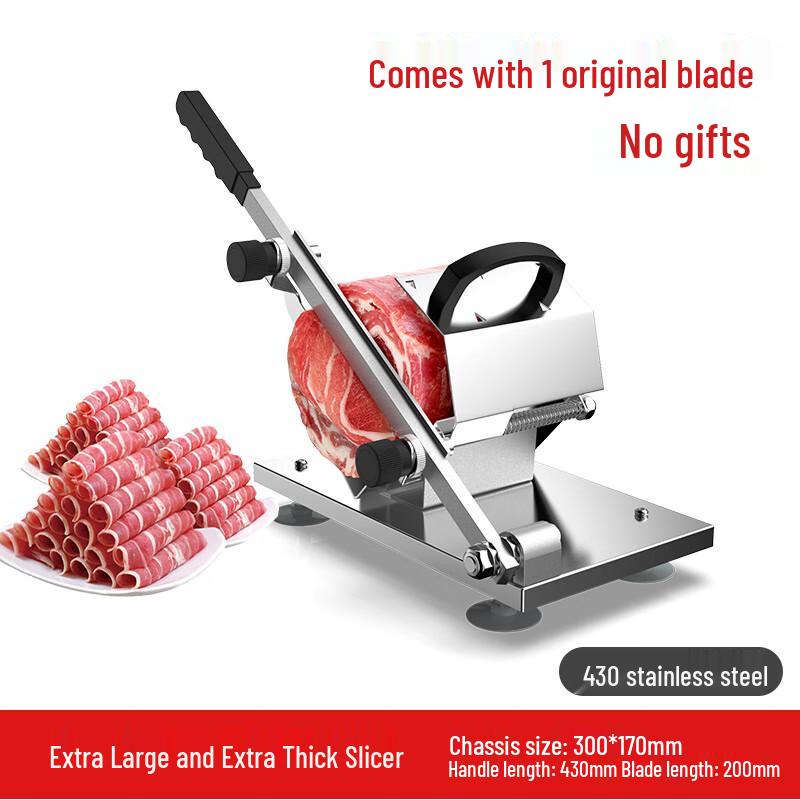 Household Manual Frozen Meat Slicer
