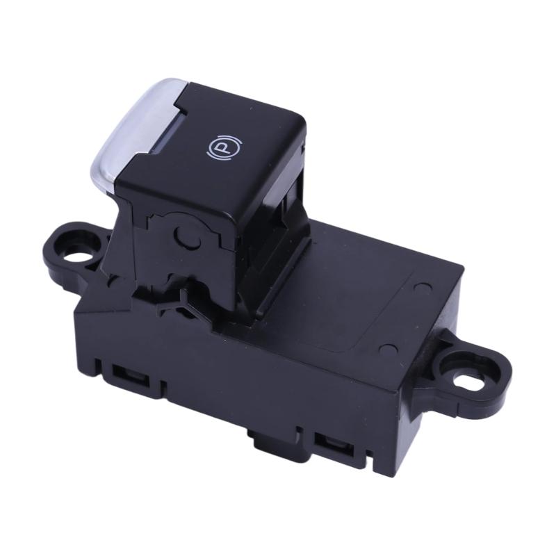 12 V EPB Control Button with KA0G-66-EP0 Part Identification, Electronic Parking Brake Symbol, ABS Housing, Side Locking Clips, and Round Eyelet, 1 pc