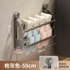 Bathroom Multifunctional Shelf Wall-mounted Door Rear Suction Cup Shoe Rack Storage Rack Toilet No Punching Slippers Rack