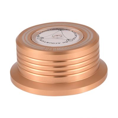 50Hz Plattenspieler Disc Record Stabilisator Klemme mit Wasserwaage für LP Vinyl Plattenspieler