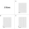 Clear AntiVibration Sticky Pad Car Interior Decors Mounting Sticker Secure Collectibles During Commutes Easy Peels