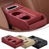 PU leather Armrest Heightening Pad Multifunctional Center Console Organizer  Auto Accessory