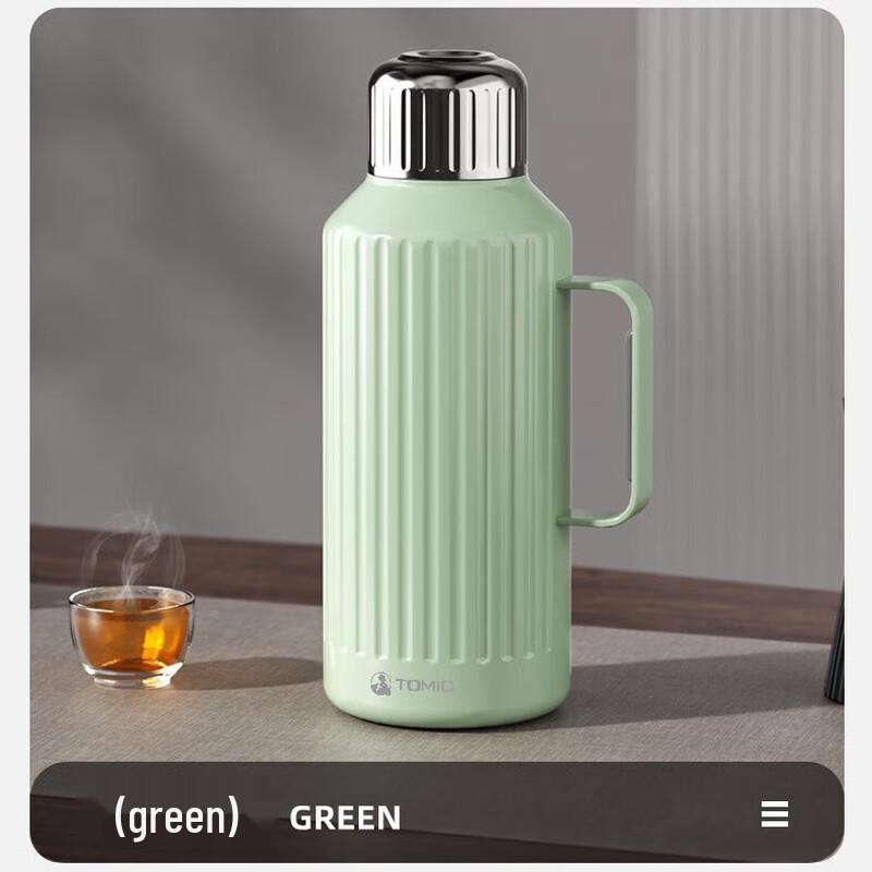 TOMIC Stainless Steel Thermos Kettle with Temperature Display