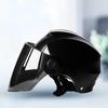 Motorcycle Helmet Four Seasons Sun Protection ABS Motorbike Helmet Safety Battery Car Helmet Motor Casque for Women/Men