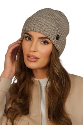 Raisa Women' Hat, Dark Beige Color