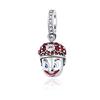 New Halloween S925 Silver Multi Character Thrilling Carnival Charm Bead Fit for Original Bracelet DIY Boutique Jewelry