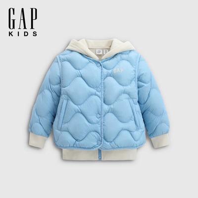 Toddler Girl's 3-in-1 Fleece Water-Repellent Down Vest