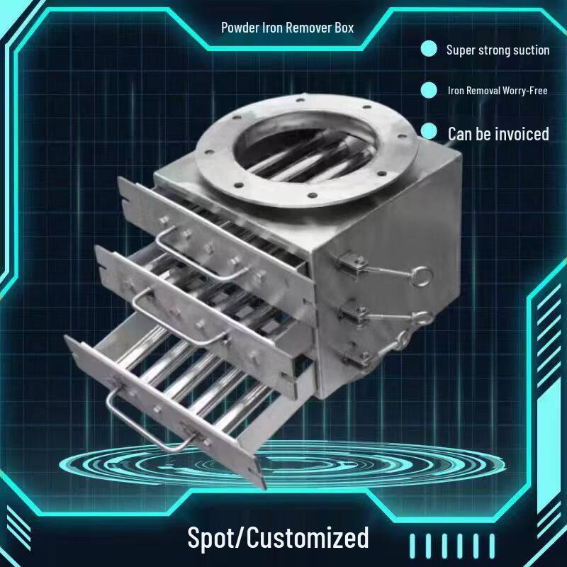 Industrial Pipeline Magnetic Separator Rack
