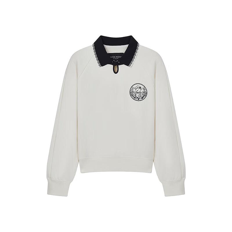 Teenie Weenie Women's Little Bear Letter Sweatshirt