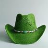 Western Cowboy Straw Hat Women's Cowboy Hat 2026 New  Spring Knight Hat Men's Jazz Hat Summer Cowboy Hat Sombrero hombre
