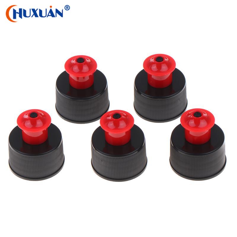 [Q]28mm Car Care Wax/Tire Shine Bottle Pull Top Caps Portable Liquid Dispenser Detailing Tools Dispensing Bottle Pull Cap