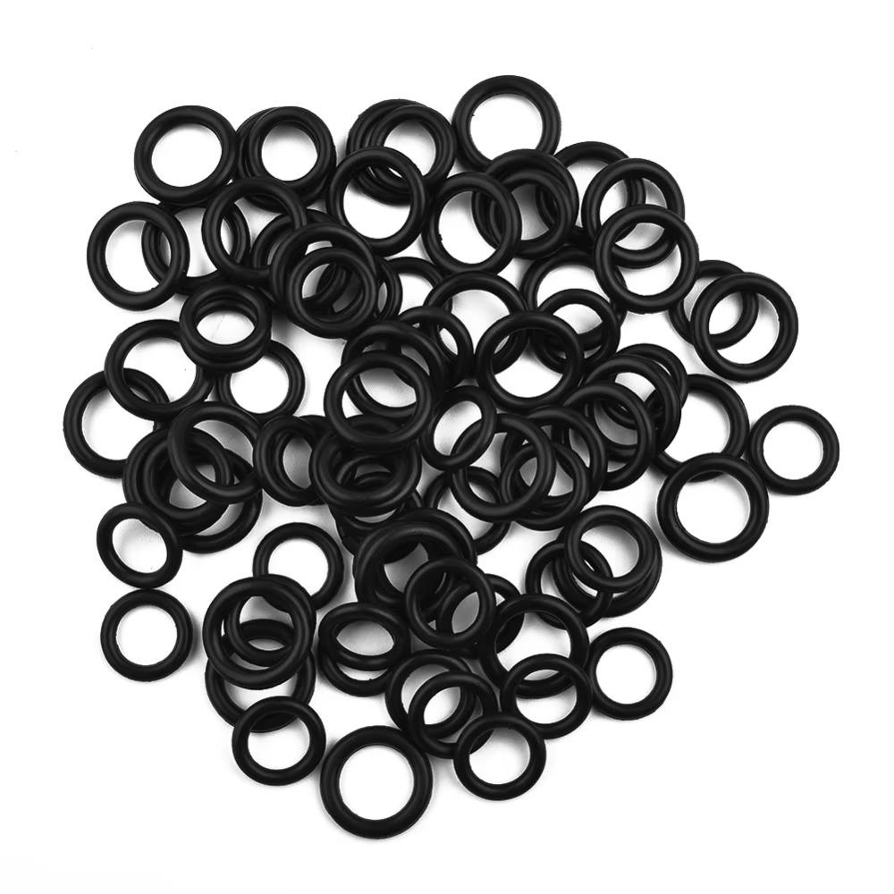 40Pcs/Set High Pressure O Ring Set Quick Disconnect Durable Washer Cleaner O-Ring 1/4 M22 3/8 Rubber Washer Seal Connector Tools