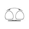 4Pcs Carbon Fiber Dashboard Speedometer Frame Cover For BMW Z4 E85 2003-2008