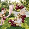 60Pcs Decorative Balloon Set 10 Inch Birthday Party Supplies Pastel Color Balloons  Wedding Decor