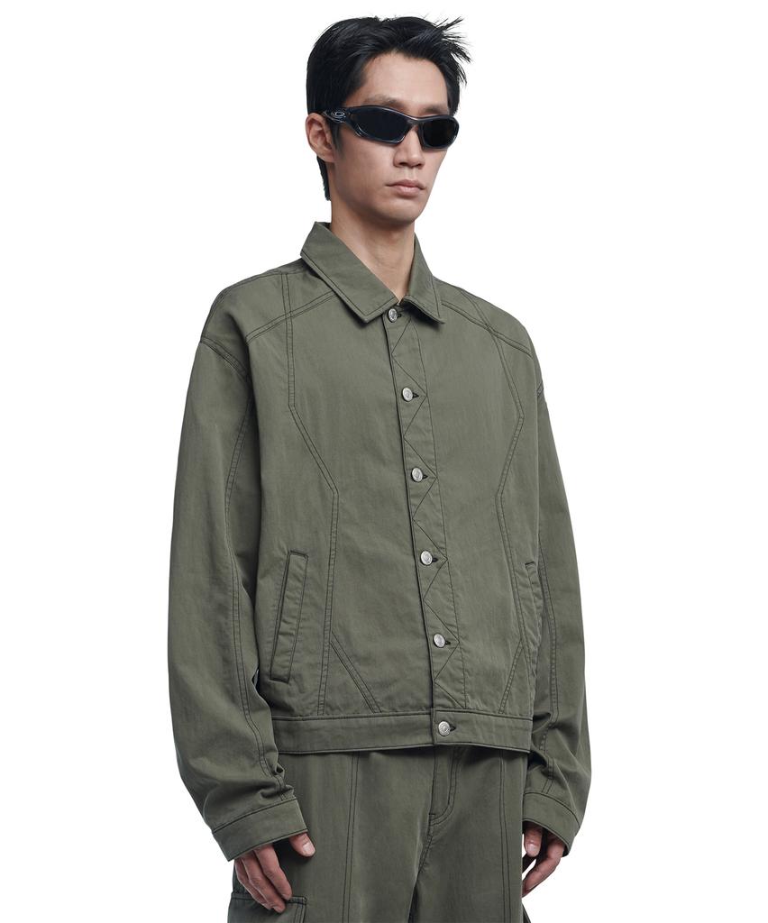 Nomanual S.N Work Jacket - Khaki