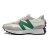New Balance 327 Nuvem de Chuva Verde Varsity Tênis Femininos Branco WS327LG