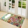 1Pc Strawberry Shortcake Dreamscape Carpet Rug Customizable Soft Washable Antislip Home Living Room Sofa Mats Personalized Rug 0917253