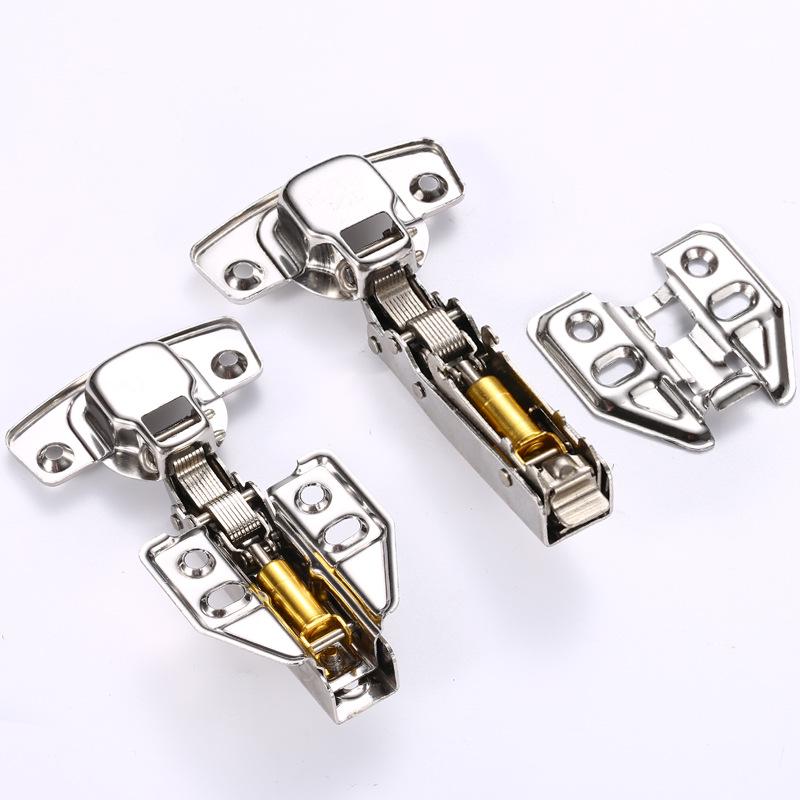 304 Stainless Steel Hydraulic Cabinet Door Hinge with Damping Spring