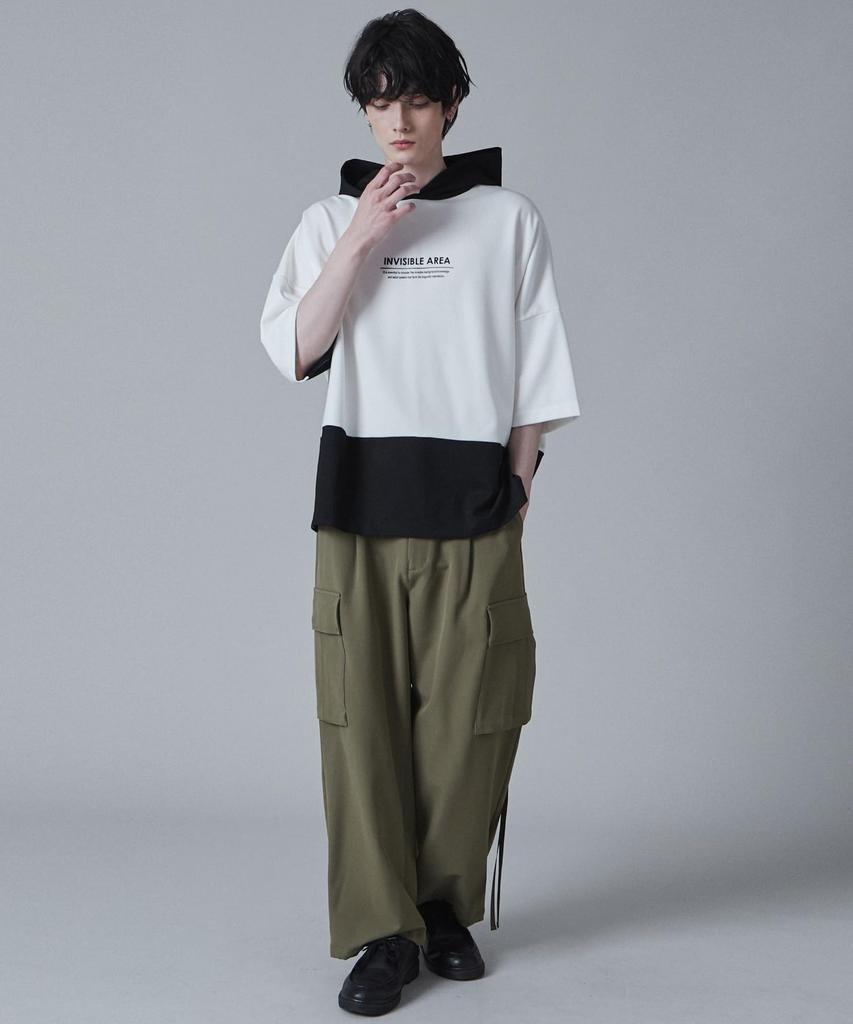WEGO Unisex Short Sleeve Dolman Hooded Loose Oversized Korean Size Black T-Shirt, Hoodie, Spring/Summer Clothing, Fit, Silhouette, Streetwear, Style,