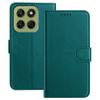 Wallet Case for Moto G67 5G - Leather/PU, Green, Shockproof
