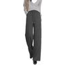 Women's Wide-Leg Winter Sweatpants with Drawstring Waist - Casual European & American Style.