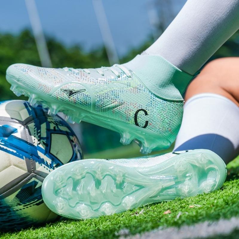 34-46 Kids Football Boots  Large Size Football Shoes AG Artificial Lawn Training Soccer Shoes for Men Boys Soccer Shoes